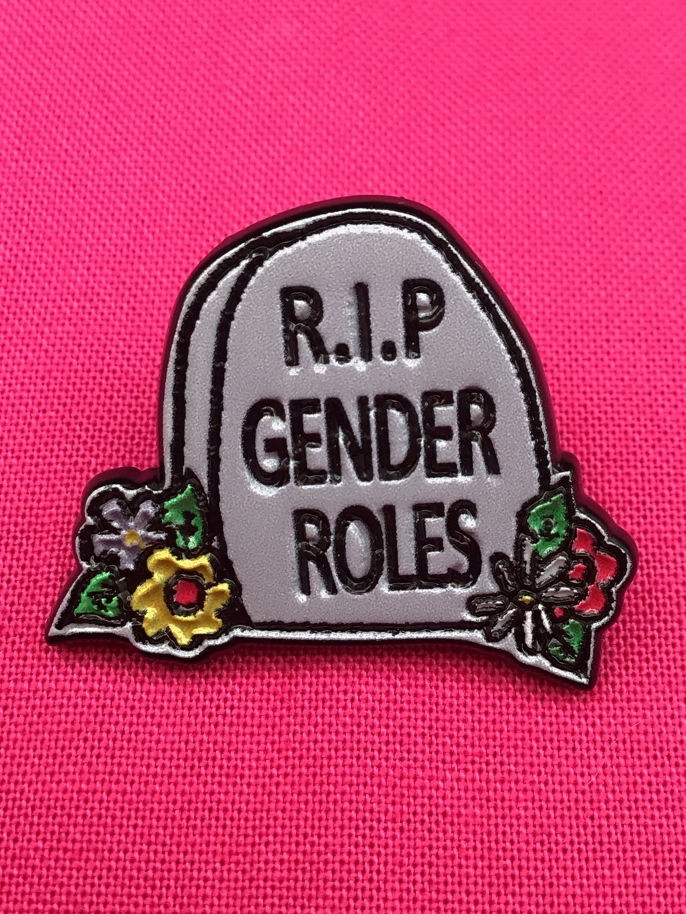 RIP Enamel Pin